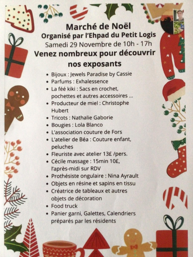 MARCHE DE NOEL EHPAD