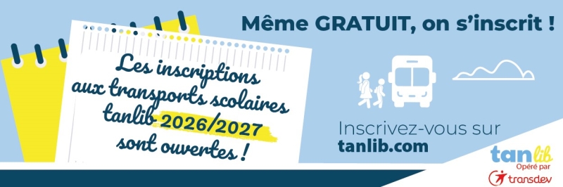 TANLIB-INSCRIPTIONS SCOLAIRES 2026-2027