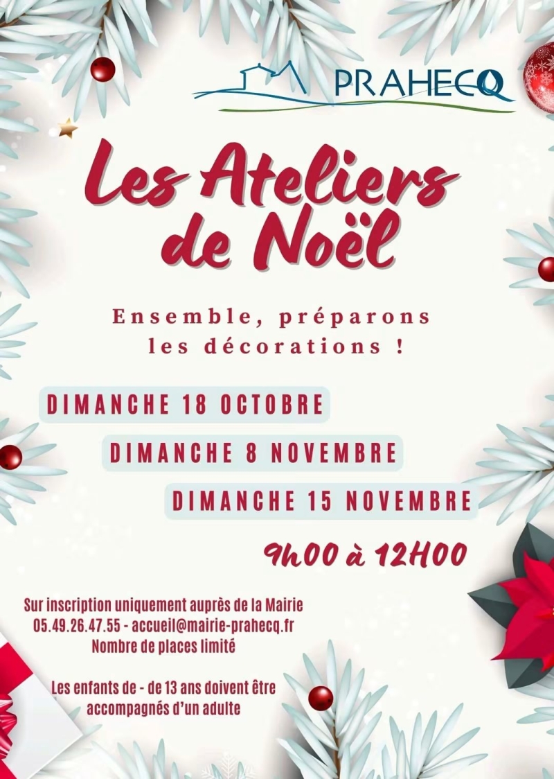 LES ATELIERS DE NOEL